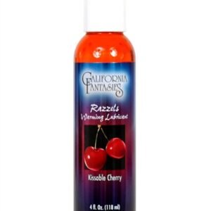 Razzels Warming Lubricant - Kissable Cherry - 4 Oz. Bottle