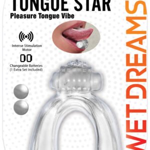 Wet Dreams Tongue Star - Clear