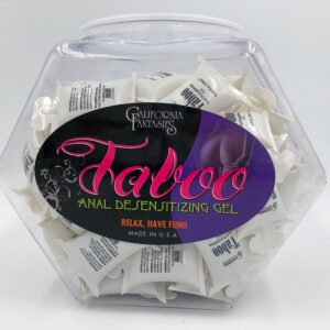 Taboo - Anal Desensitizing Gel - 72 Piece Fishbowl - 10 ml Pillows