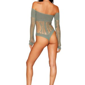 Long Sleeve Teddy - One Size - Sage
