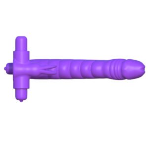 Fantasy C-Ringz Silicone Double Penetrator Rabbit - Purple