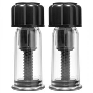 Maxxx Powerful Nipple Suckers - Black