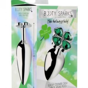 Lucky Clover Gem Anal Plug - Large