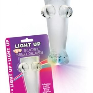 Light Up Boobie Beer Glass