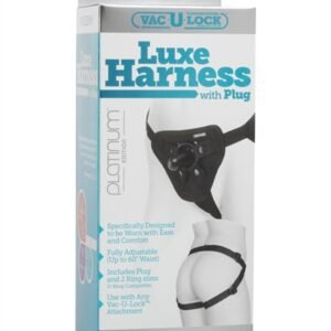 Vac-U-Lock Platinum Edition Luxe Harness - Black