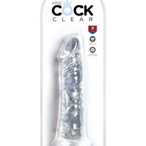 King Cock Clear 8 Inch Cock
