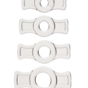 Titanmen Tools Cock Ring Set - Clear