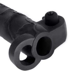 Fantasy X-Tensions Vibrating Real Feel 2-Inch Extension - Black