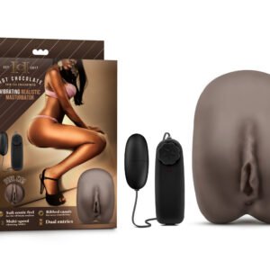 Hot Chocolate - Erin the Enchantress - Vibrating Realistic Masturbator - Chocolate