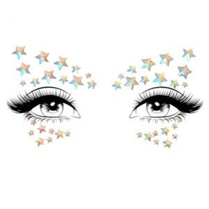 Celeste Glow in the Dark Face Jewels Sticker