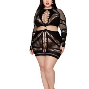 Chemise Dmnd - Queen Size - Black