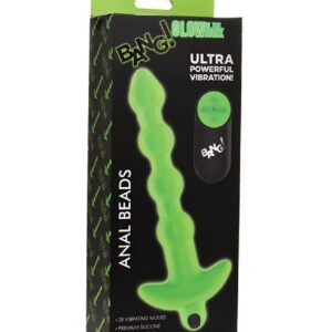 Glow in the Dark Anal Beads - Green