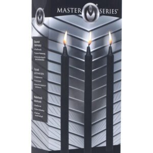 Fetish Drip Candles 3pk - Black