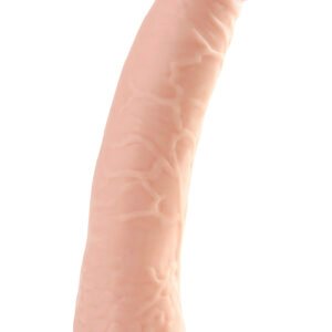Basix Rubber Works - Slim 7 Inch With Suction Cup - Flesh