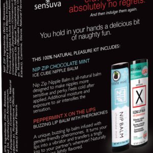 Lips and Nips Pleasure Kit Chocolate-Peppermint