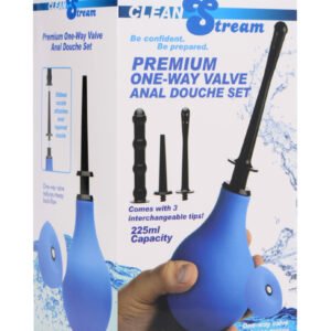 Premium One- Way Valve Anal Douche Set