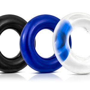 Donut Rings - Assorted Colors - 50 Pieces Display