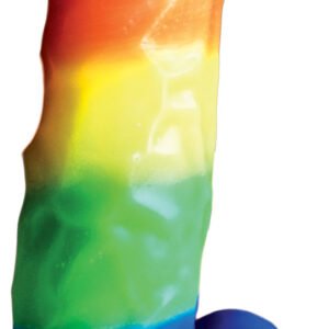 Rainbow Pecker Party Candle 7 Inches