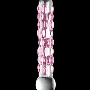 Icicles No. 7 - Clear / Pink