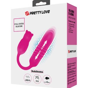 Pretty Love Nobikuma Thrusting Egg - Fuchsia