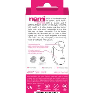 Nami Rechargeable Sonic Vibe - Foxy Pink