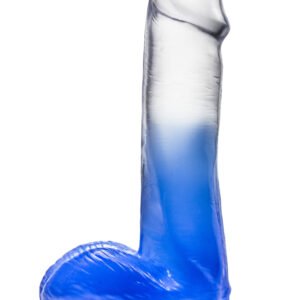 B Yours - Stella Blue - 6 Inch Dildo - Blue