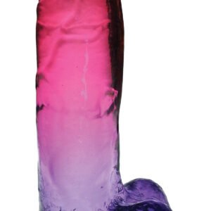 Shades - 8 Inch Gradient Dong - Pink and Plum