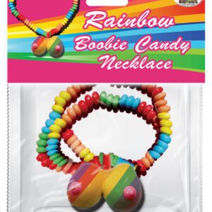Rainbow Boobie Candy Necklace