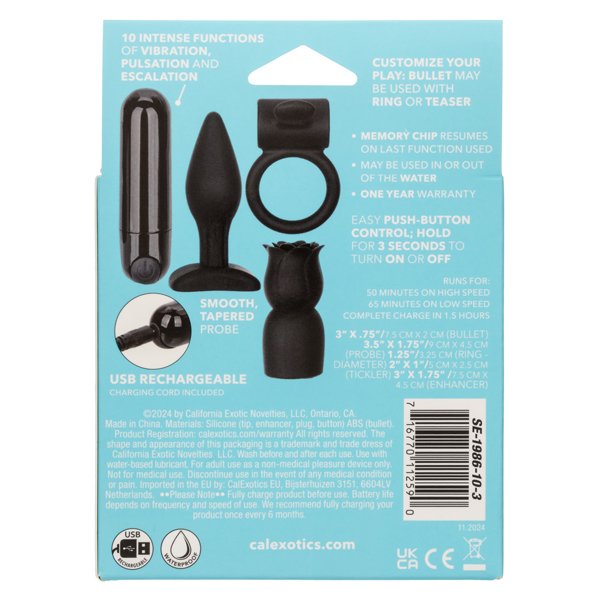Pleasure Kits Allure Collection - Black
