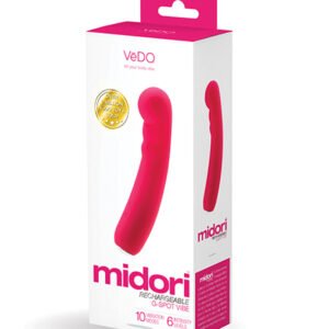 Midori Rechargeable G-Spot Vibe - Foxy Pink
