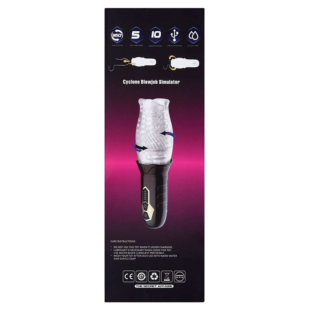 The Male Rose Original Gawk Gawk 3000 Vibrating Rotating Masturbator