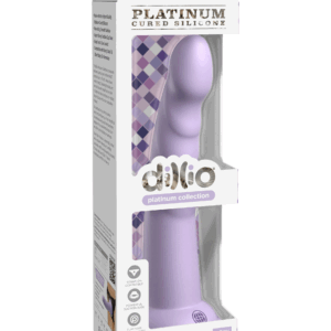 Dillio Platinum - Slim Seven 7 Inch Dildo - Purple