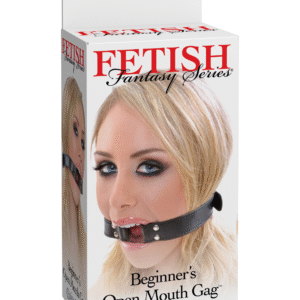 Fetish Fantasy Series Beginners Open Mouth Gag - Black