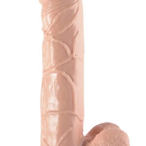 Basix Rubber Works 12 Inch Mega Dildo - Flesh