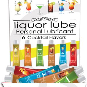 Liquor Lube Assorted Flavors 72 Pcs Display - Display - 6 Cocktail Flavors - 10ml Tubes