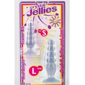 Crystal Jellies Anal Delight Trainer Kit - Clear