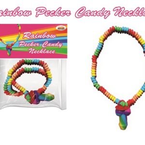 Rainbow Pecker Candy Necklace
