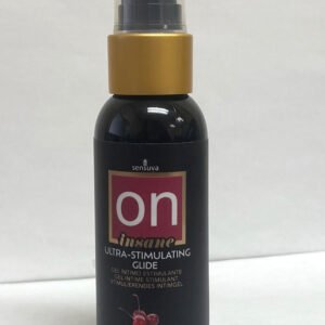 On Insane Ultra-Stimulating Glide Cherry Pop 2oz-57ml Bottle