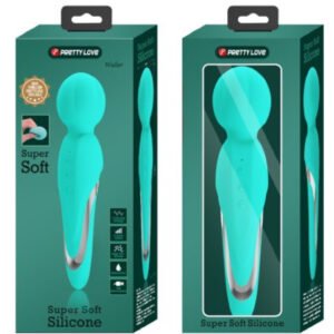 Walter Super Soft Silicone Wand - Seafoam