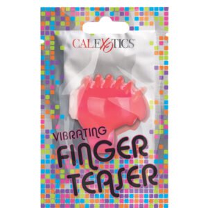 Foil Pack Vibrating Finger Teaser - Pink