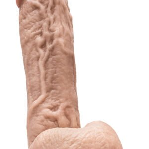 Dr. Skin - Mr. D - 8.5 Inch Dildo With Balls - Beige