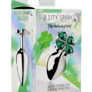 Lucky Clover Gem Anal Plug - Medium