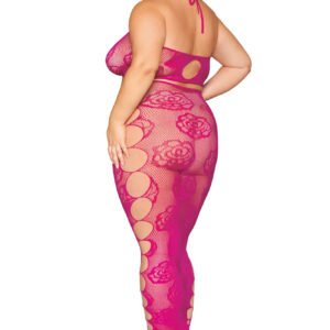 Bralette and Long Skirt - Queen Size - Beet