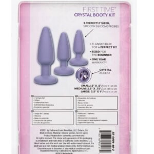 First Time Crystal Booty Kit - Purple