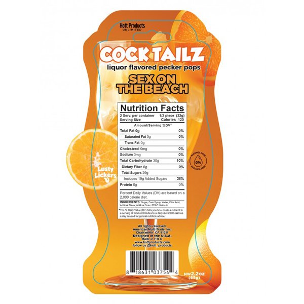 Cocktailz Sex on the Beach Pecker Pop