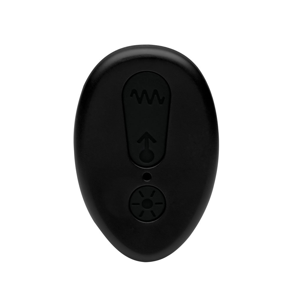 Silicone Thrusting Anal Plug With Remote Control