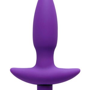 Aria Vibrating Silicone Anal Plug - Small
