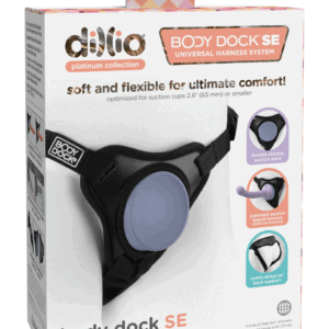 Dillio Platinum Body Dock Se Universal Strap-on Harness - Black