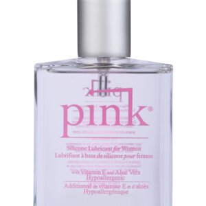 Pink 4oz. Glass Bottle