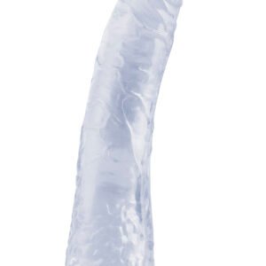 Basix Rubber Works - Slim 7 Inch With Suction Cup - Clear